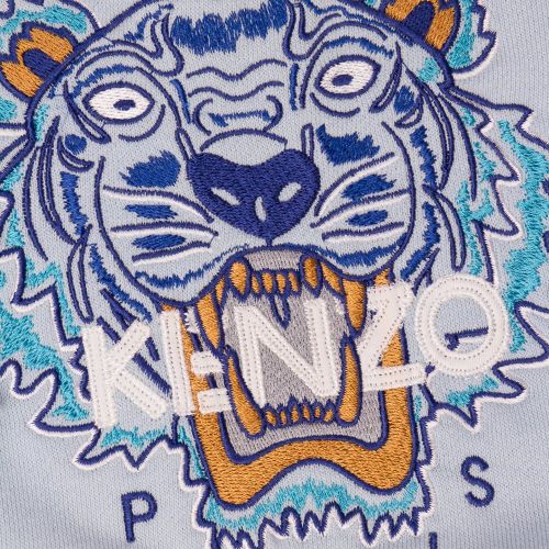 Boys Light Blue Tiger 48 Sweat Top 11692 by Kenzo from Hurleys