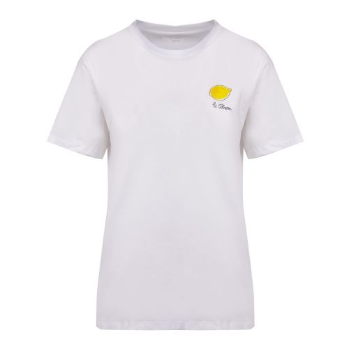 Womens Linen White Le Citron S/s T Shirt 53999 by French Connection from Hurleys