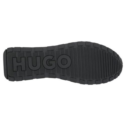 Mens Black Icelin Runn Knit Trainers 108214 by HUGO from Hurleys