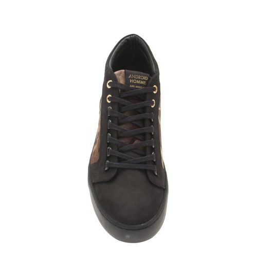 Mens Black & Camo Propulsion Mid Trainers 30431 by Android Homme from Hurleys