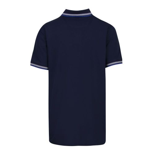 Athleisure Mens Dark Blue Paul Curved Slim Fit S/s Polo Shirt 88909 by BOSS from Hurleys