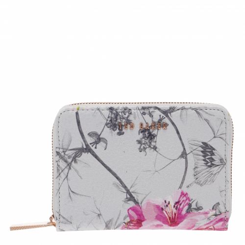 Womens Grey Inna Babylon Zip Around Small Purse 30207 by Ted Baker from Hurleys