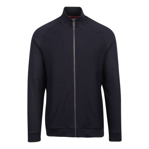 Mens Navy Digup Funnel Sweat Jacket 85706 by Ted Baker from Hurleys