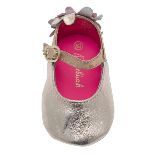 Baby Gold Ballerina Shoes (17-19) 22149 by Billieblush from Hurleys