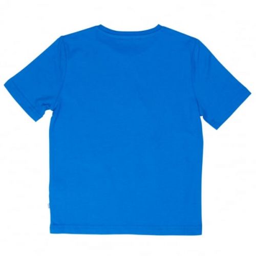 Boys Blue Branded S/s T Shirt 13294 by BOSS from Hurleys