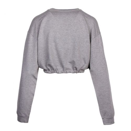 Womens Silver Marl Ava Fleece Sweat Top 95929 by Juicy Couture from Hurleys