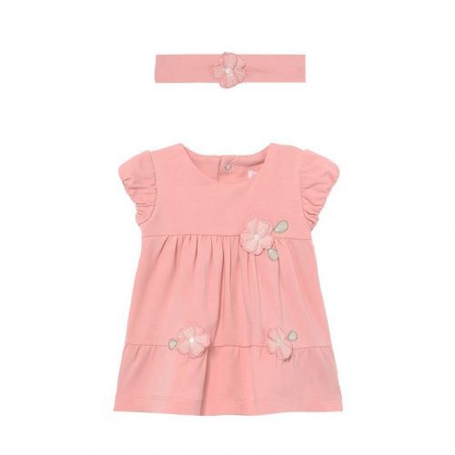 Baby Pink Dress & Headband Set 85113 by Mayoral from Hurleys
