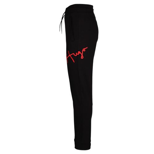 Mens Black Dartini Logo Sweat Pants 95530 by HUGO from Hurleys