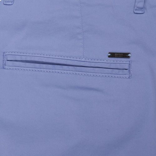 Casual Mens Blue Schino-Slim Fit Shorts 88153 by BOSS from Hurleys