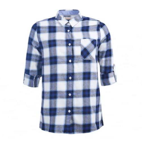 Lifestyle Womens Blue Check Headland Shirt 10154 by Barbour from Hurleys