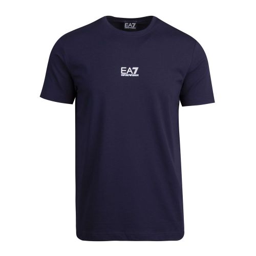 Mens Navy Micro Logo S/s T Shirt 83014 by EA7 from Hurleys