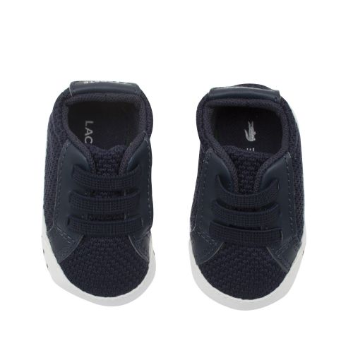 Baby Navy/White L.12.12 Crib Shoes (0-2) 52355 by Lacoste from Hurleys