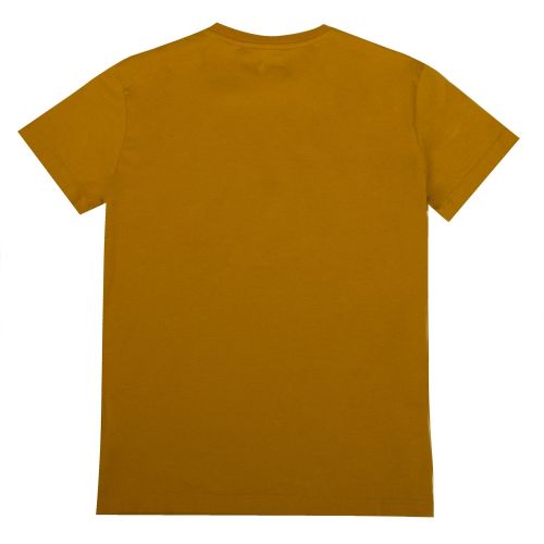 Boys Golden Yellow Printed Label S/s T Shirt 30519 by C.P. Company Undersixteen from Hurleys