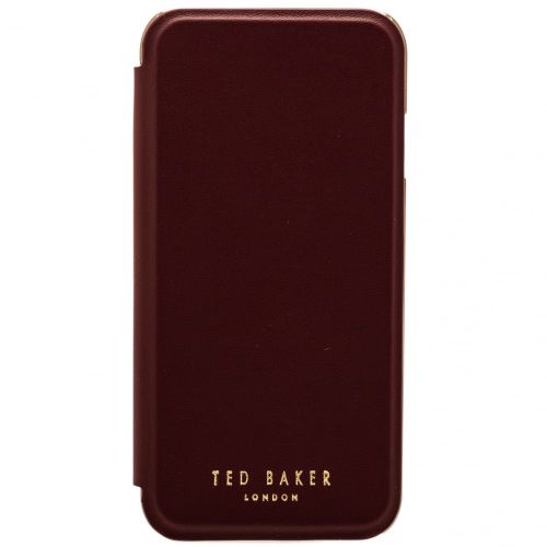 Womens Oxblood Shannon iPhone 6/6S Mirror Flip Case 63266 by Ted Baker from Hurleys