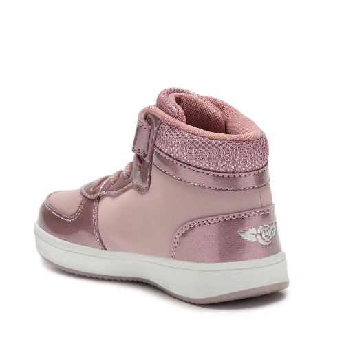 Girls Blush Pink Paula Star Trainers (25-35) 97014 by Lelli Kelly from Hurleys