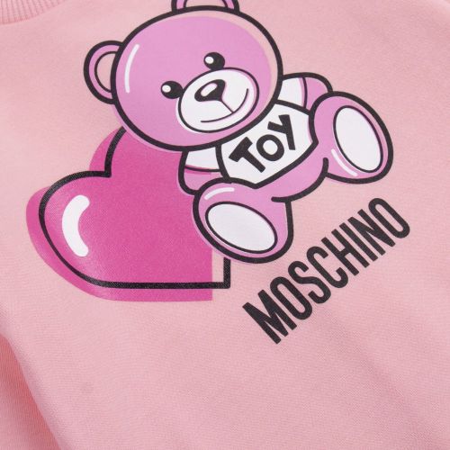 Baby Sugar Rose Toy Heart Babygrow 82061 by Moschino from Hurleys