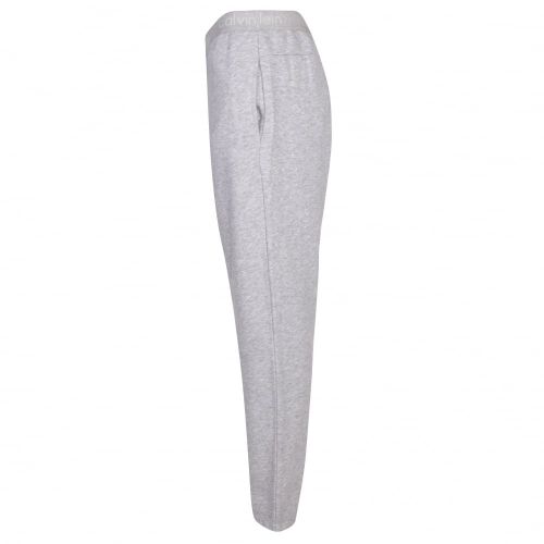Womens Grey Heather Logo Waist Sweat Pants 20455 by Calvin Klein from Hurleys