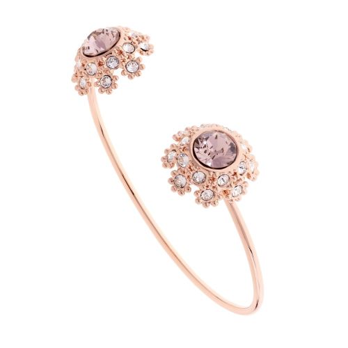 Womens Rose Gold Seniie Crystal Daisy Lace Cuff Bracelet 15973 by Ted Baker from Hurleys