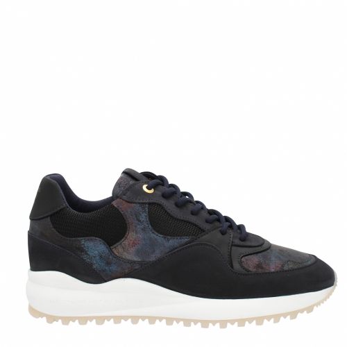 Mens Navy Iridescent Santa Monica Trainers 51286 by Android Homme from Hurleys