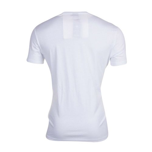 Mens White Logo Beach S/s Tee Shirt 9994 by BOSS from Hurleys