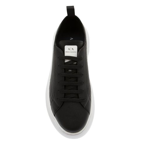 Womens Black Chunky Trainers 89724 by Armani Exchange from Hurleys