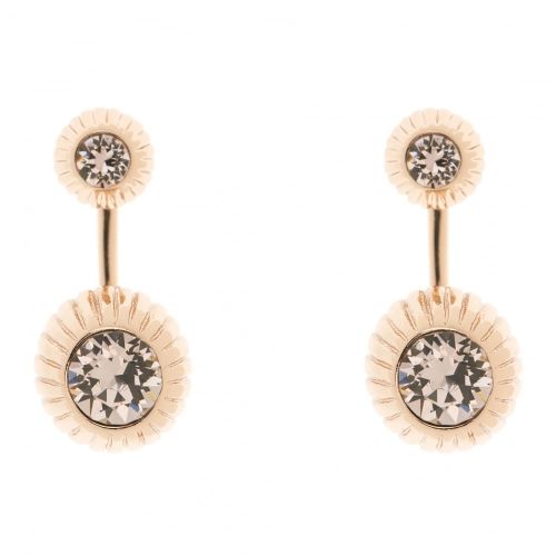 Womens Rose Gold & Vintage Areal Drop Earrings 66754 by Ted Baker from Hurleys