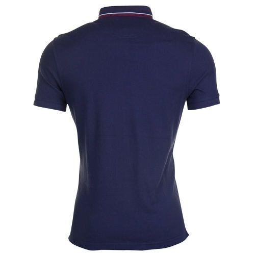 Steve McQueen™ Collection Mens Navy Rickson S/s Polo Shirt 71534 by Barbour from Hurleys