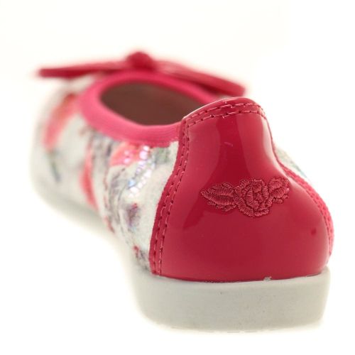 Girls Fuchsia Karol Ballet Shoes (26-35) 44492 by Lelli Kelly from Hurleys