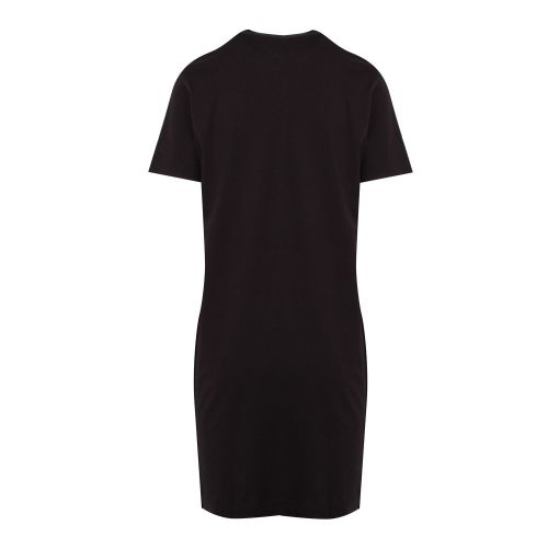 Womens Black Mesh Tape S/s Dress 74570 by Calvin Klein from Hurleys