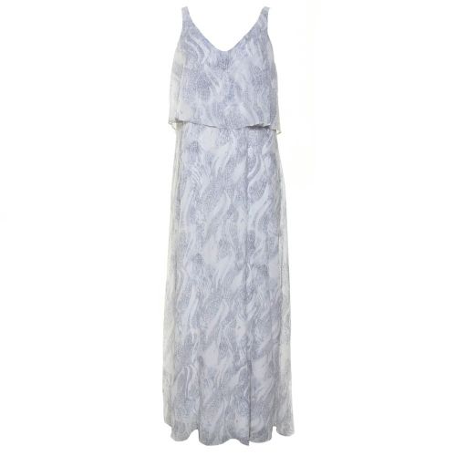 Womens Snow White Vireptile Maxi Dress 42215 by Vila from Hurleys