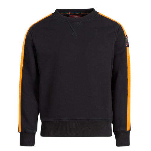 Boys Black Armstrong Sweat Top 80846 by Parajumpers from Hurleys