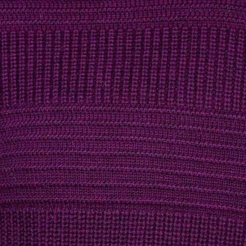 Mens Purple Rossi Mixed Stitch Knitted Jumper 61572 by Ted Baker from Hurleys