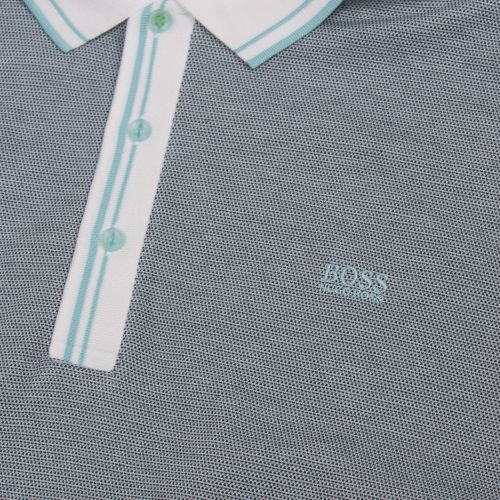 Athleisure Mens Big & Tall Green B-Paddy 2 Regular Fit S/s Polo Shirt 44690 by BOSS from Hurleys