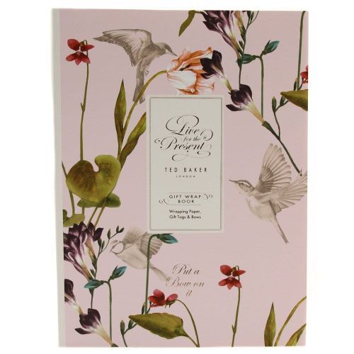 Oriental Bloom Assorted Gift Wrap Book 22944 by Ted Baker from Hurleys