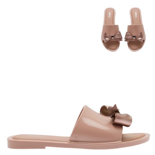 Womens Blush Soul Dream Bow Slides 36670 by Melissa from Hurleys