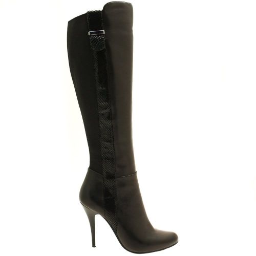 Womens Black Visa Long Boots 20915 by Moda In Pelle from Hurleys