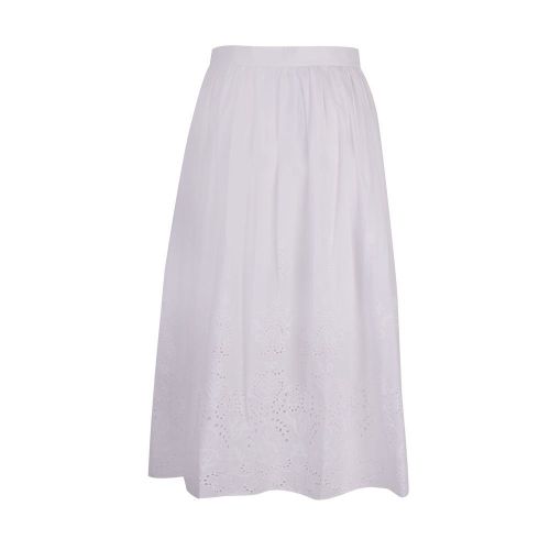 Womens White Greycie Full Midi Skirt 87283 by Ted Baker from Hurleys
