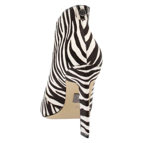 Womens Black Weldi Zebra Heels 44406 by Moda In Pelle from Hurleys
