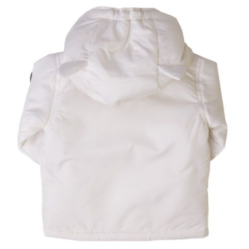 Baby White Zip Jacket 65649 by Karl Lagerfeld Kids from Hurleys