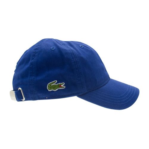 Boys Blue Branded Cap 71299 by Lacoste from Hurleys
