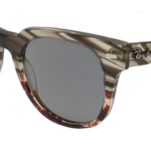 Womens Brown Stripe RB2168 Meteor Gradient Sunglasses 43451 by Ray-Ban from Hurleys