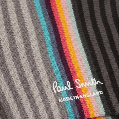 Mens Black Graded Block Stripe Socks 48648 by PS Paul Smith from Hurleys
