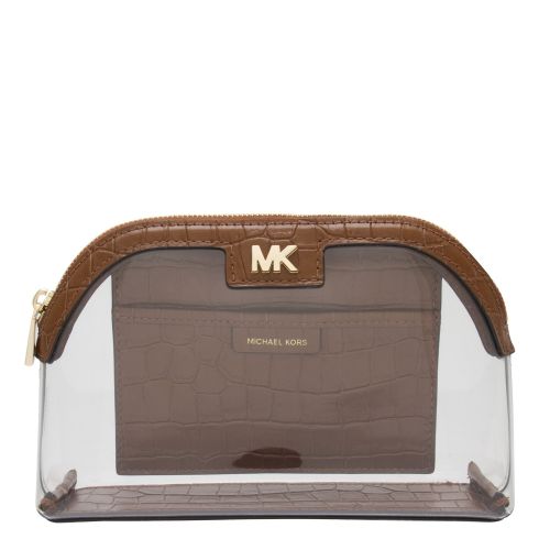 Womens Walnut Clear Travel Pouch 39933 by Michael Kors from Hurleys