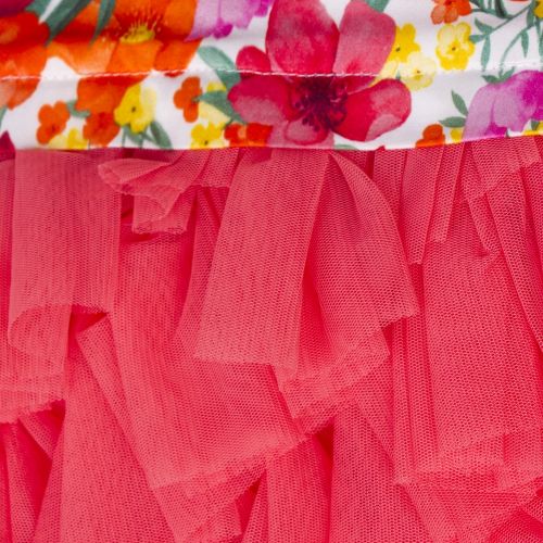 Girls Coral Chiffon Skirt Dress 40148 by Mayoral from Hurleys