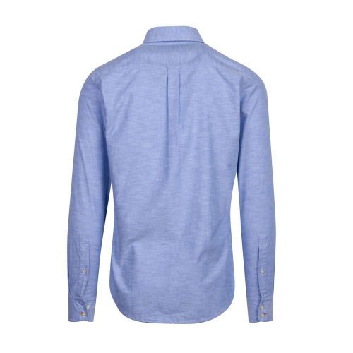 Casual Mens Blue Mabsoot_1 L/s Shirt 88791 by BOSS from Hurleys