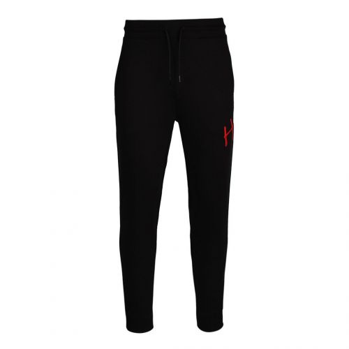 Mens Black Dartini Logo Sweat Pants 95532 by HUGO from Hurleys
