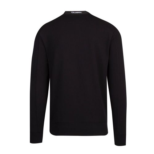 Mens Black Lens Crew Sweat Top 84194 by C.P. Company from Hurleys