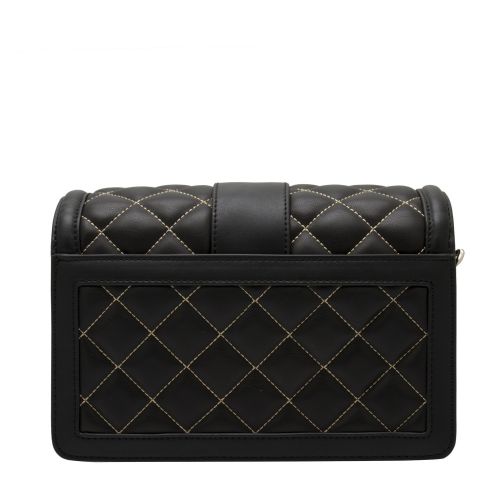 Womens Black Quilted Buckle Shoulder Bag 49133 by Versace Jeans Couture from Hurleys