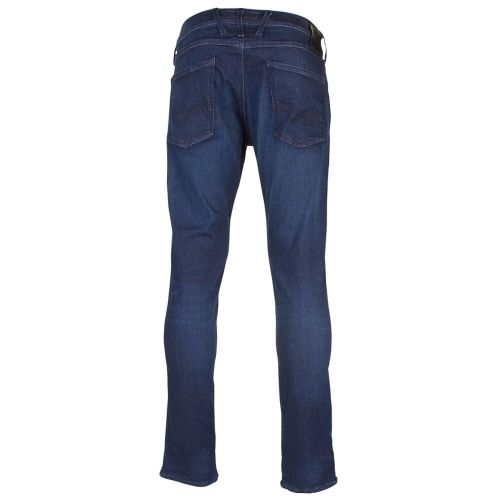 Mens Blue Anbass Hyperflex Slim Fit Jeans 72622 by Replay from Hurleys