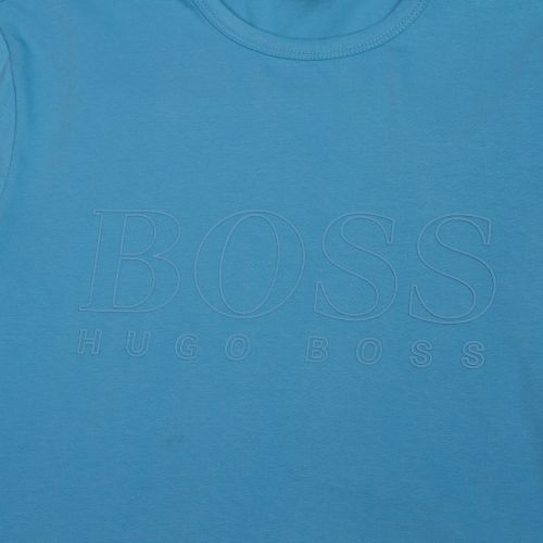 Athleisure Mens Dark Blue Teebo_N Tonal Logo S/s T Shirt 44810 by BOSS from Hurleys
